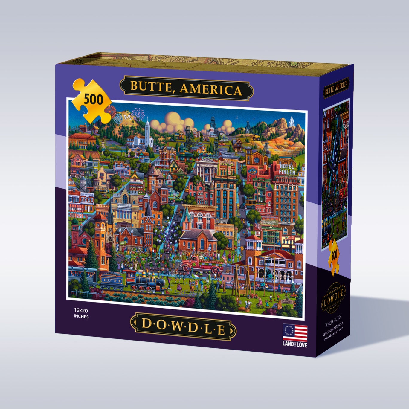 Eric Dowdle "Butte, America" Puzzle Butte Chamber Of Commerce